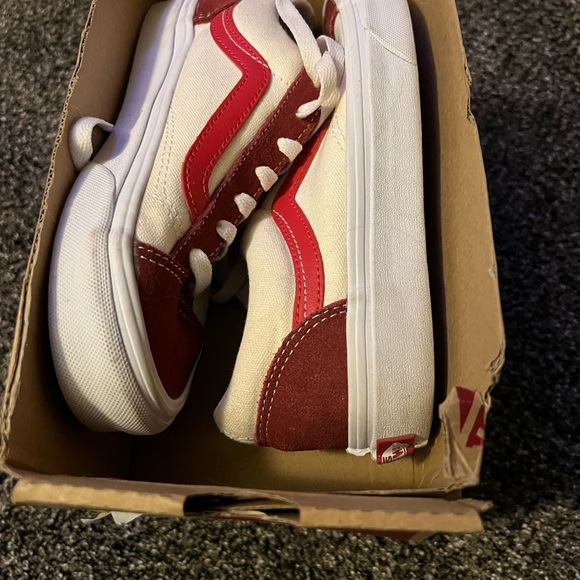 Vans Other - Vans Kids Sneakers in Red and White